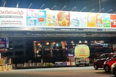 حیدرآباد کے مختلف مقامات پر بی جے پی کے خلاف بینر آویزاں ہیں۔