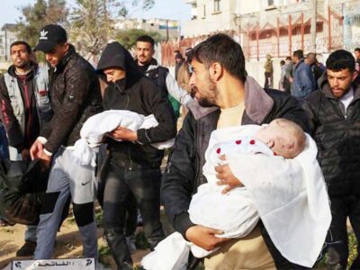 اسرائیل کی رفح پر بمباری میں 5بچوں سمیت 11افراد شہید