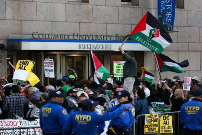 اسرائیلی مظالم کیخلاف امریکی یونیورسٹیوں میں مظاہرے