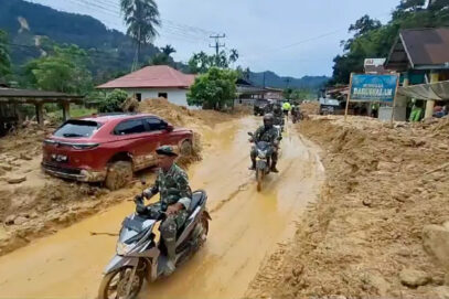 انڈونیشیا کے صوبے سماترا میں سیلاب ،15 افراد ہلاک